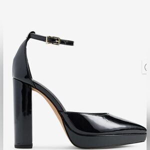 Express Plum Purple Patent Leather Women's Heels